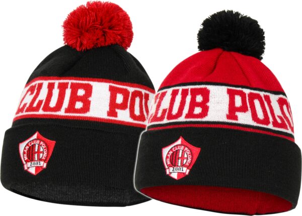Czapki zimowe Milan Club Polonia