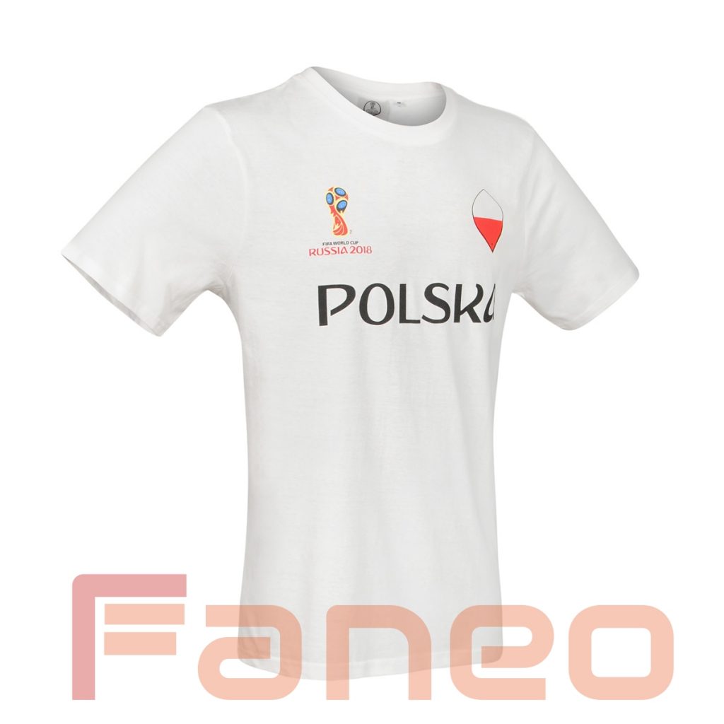 Biała koszulka kibica reprezentacji Polski Mundial 2018