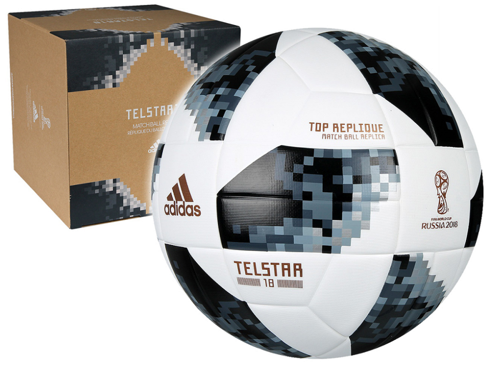 Piłka Adidas Telstar 18 Top Replique (z pudełkiem)