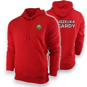 Bluzy czerwone z kapturem