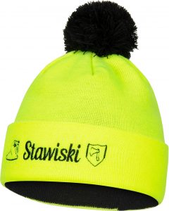 Czapki zimowe neon