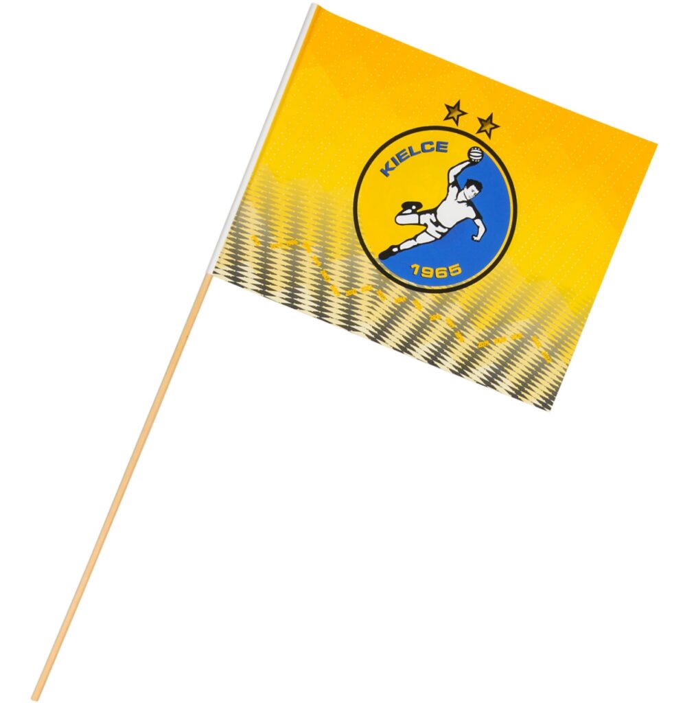Flagi na patyku