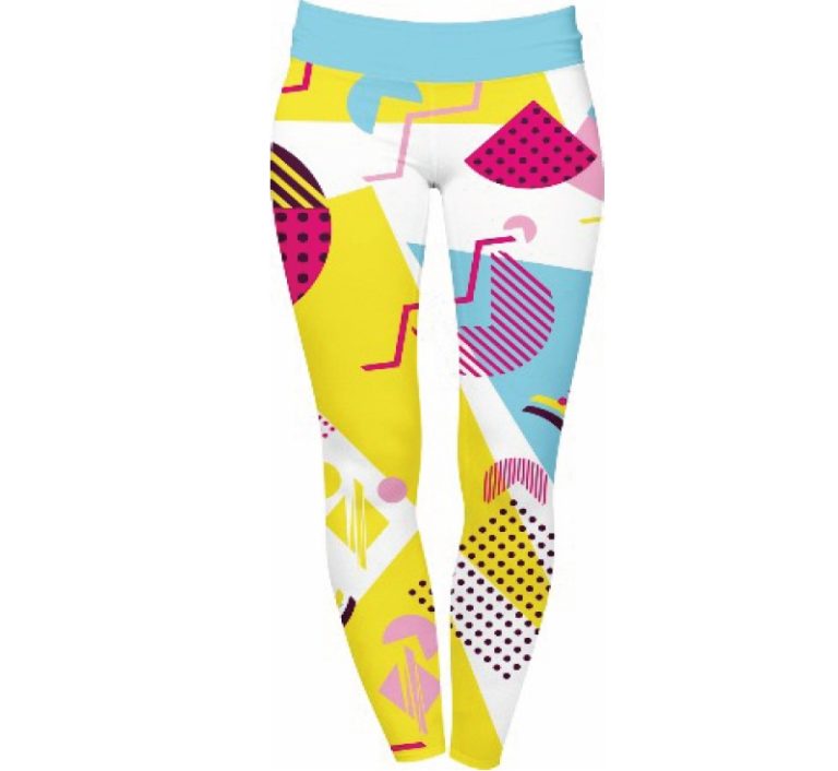 Legginsy damskie z logo