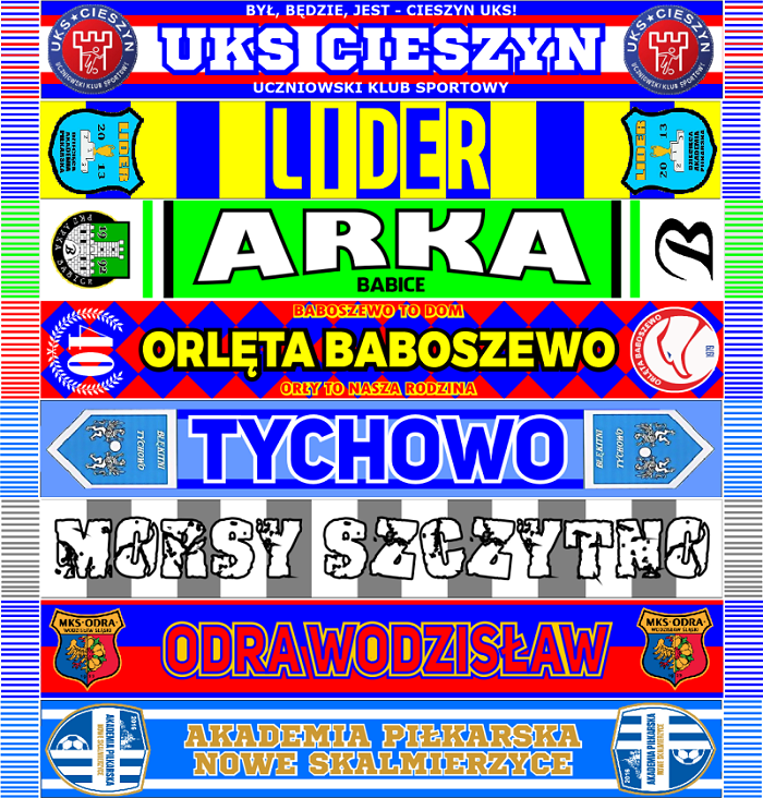 Projekty szalików dzianych Projekty szalików dzianych