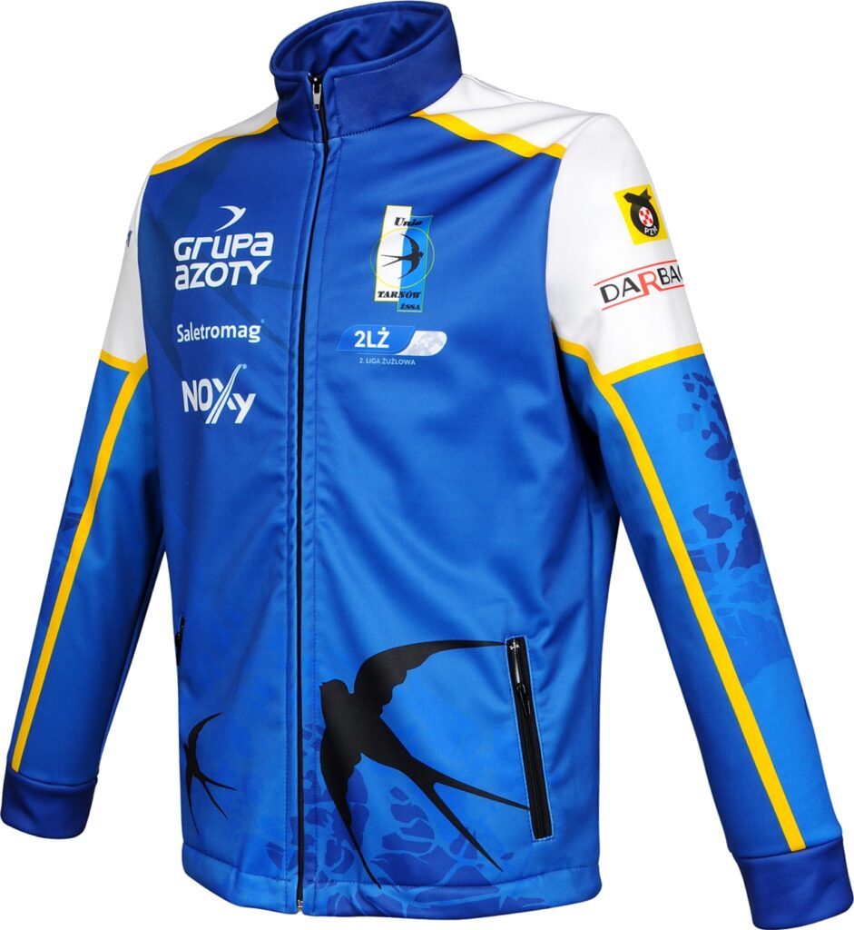 Drukowana kurtka softshell z własnym wzorem