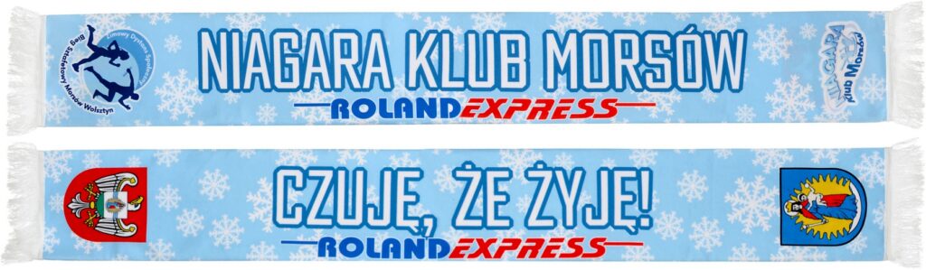 Szaliki polarowe klub morsów