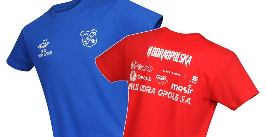 T-shirty z nadrukiem na bieg